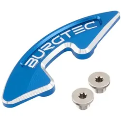 BURGTEC Kettenblattschutz Chainring Bash Guard | einzeln | Deep Blue