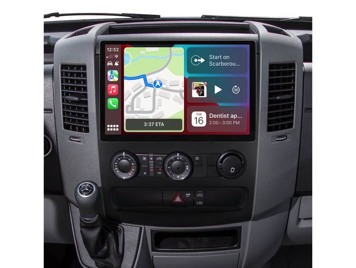 A-Sure 13 2K 8Core Autoradio Android 15 Für Mercedes Sprinter B906 2006-2016 Autoradio (Digitalradio (DAB), 8 Core, FM, 13.1 , 1920*720P, AM)