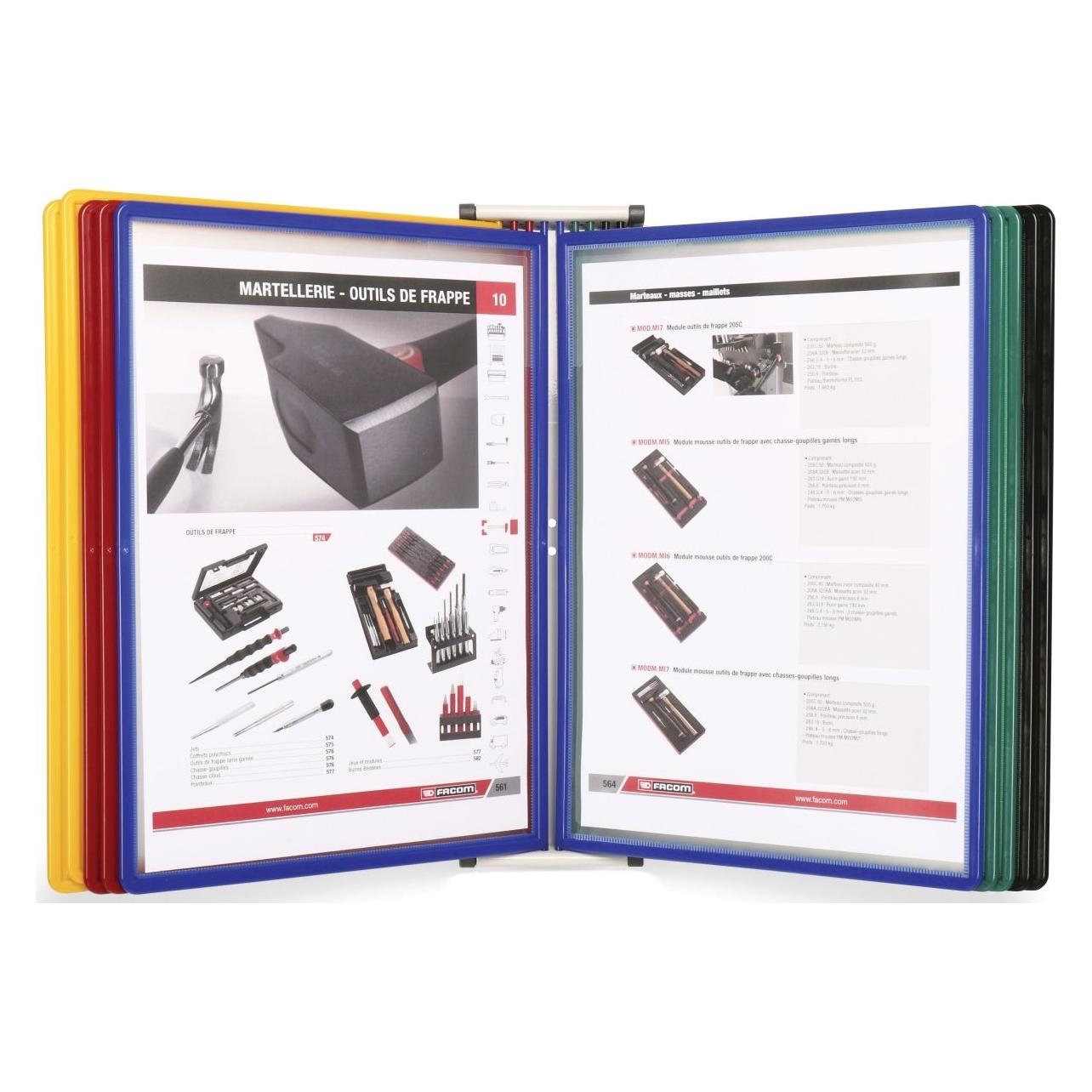 Tarifold Wandelement 414909 A4 10Tafeln Easy Load sort (414909)