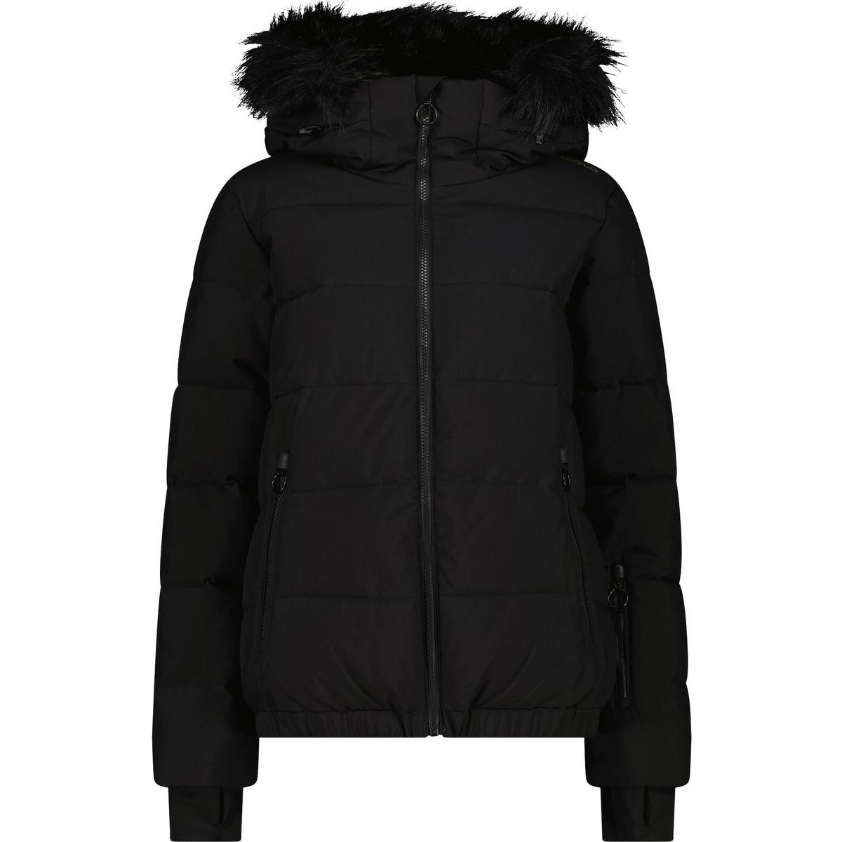 CMP Woman Jacket FIX Hood nero (U901) 36 34W4416F-U901-36