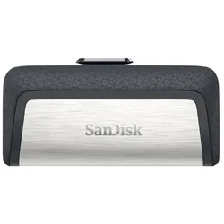 SanDisk 173338 USB-Stick 64 GB USB Type-A / USB Type-C Schwarz, Silber