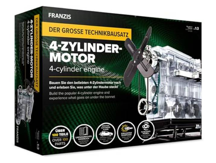 Franzis Verlag 4-cilinder-Motor