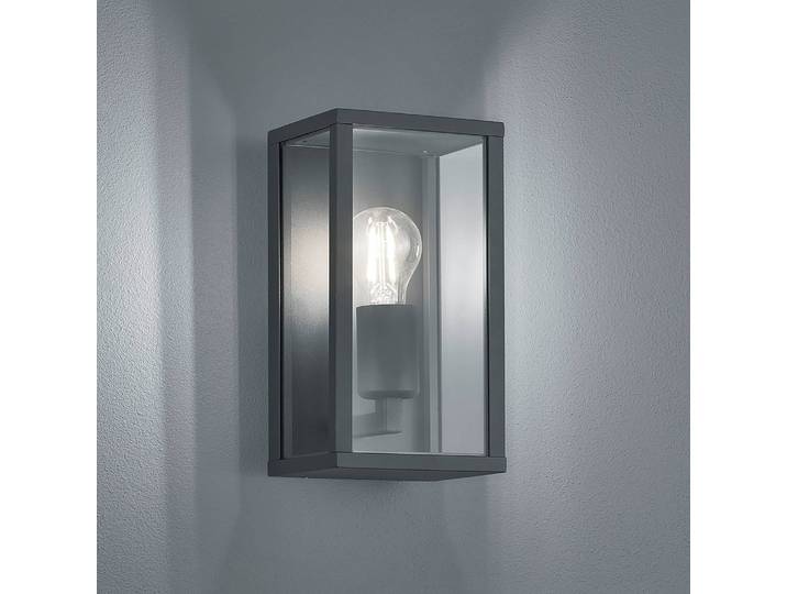 Wandleuchte Garonne 14 x 26 x 14cm Schwarz/Schwarz