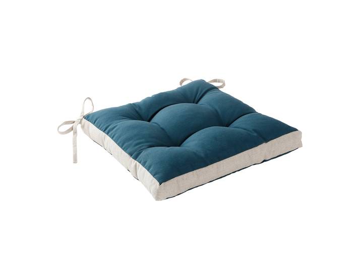Galette de chaise bicolore - lot de 2 - Blancheporte