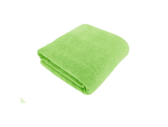 Living Home Badetuch Softfeel kiwi Baumwolle 95 x 180 cm