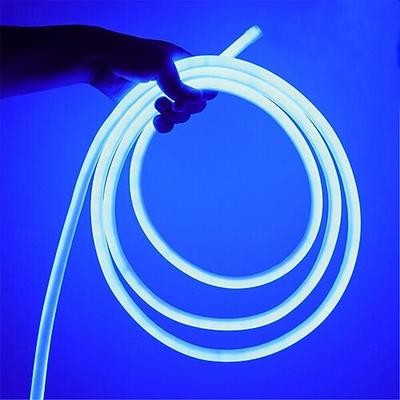 Neonlichtschild, LED-Streifen, flexibel, 360-Grad-Rundröhre, Lampe, 30 m, IP67, wasserdicht, flexible Seilschnur, Heimdekoration