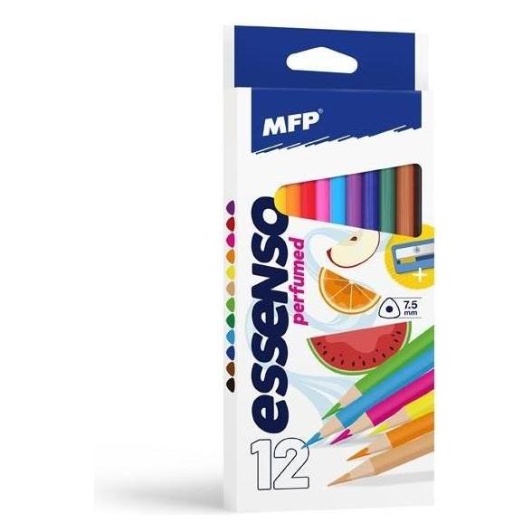 MFP Paper Dreieckige Duftmalstifte mit Spitzer, 12 Stk (12x) (47795124)