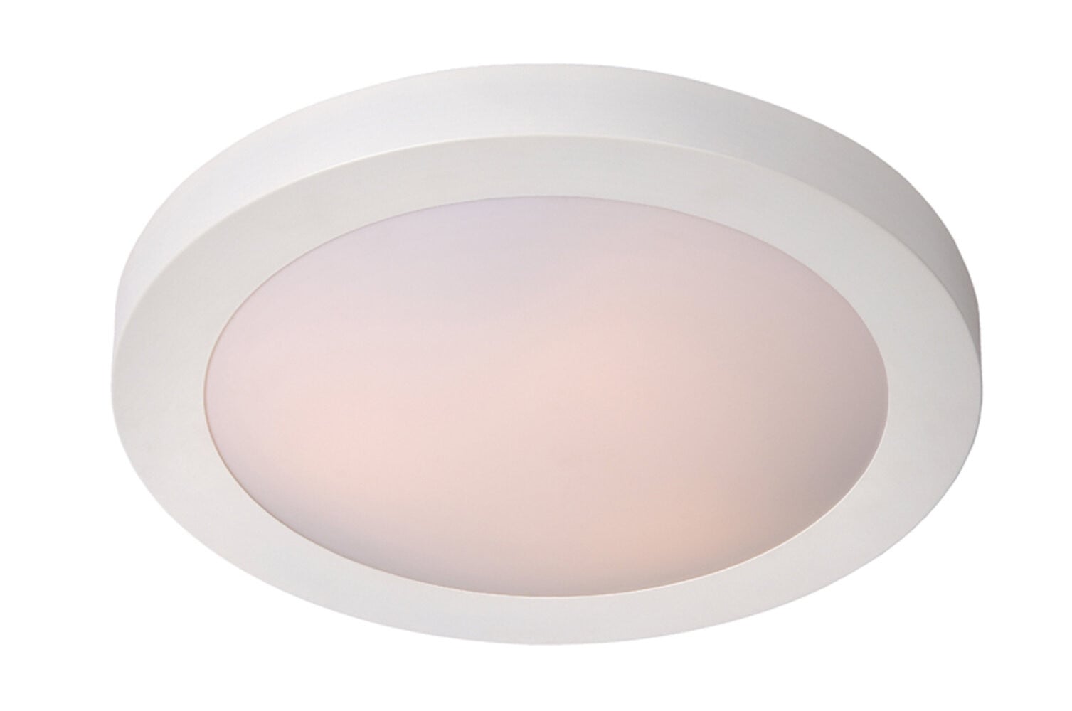 Lucide Fresh Plafonnière Badkamer Wit Ø 35 cm IP44