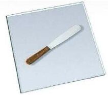 Safety Spatola Inox 20cm, Safety, Spatola in Acciaio Inossidabile, 1 Pezzo, Utensile per Laboratorio e Pomate