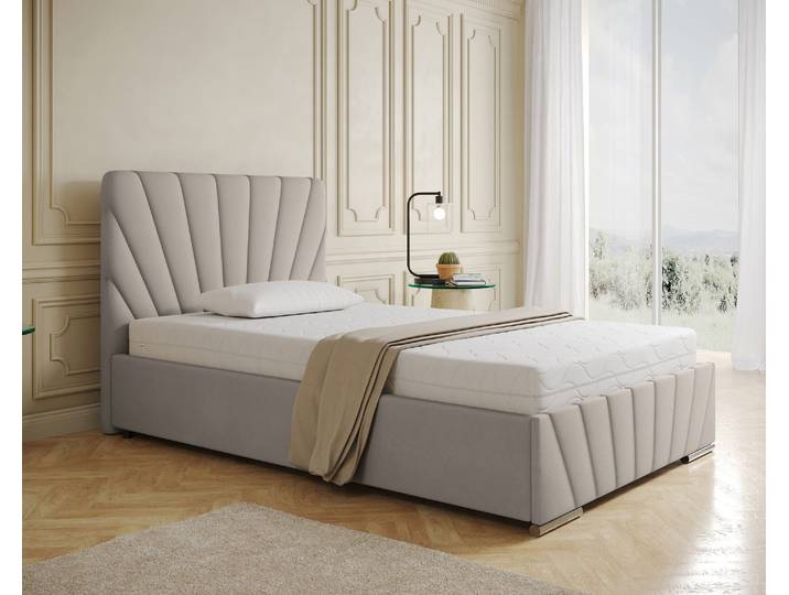 Ray 120x200 Polsterbett Stoff - Fancy 11