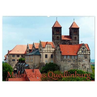 Malerisches Quedlinburg (Wandkalender 2027 DIN A2 quer), CALVENDO Monatskalender