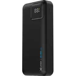 XLAYER 220140 - Powerbank, Li-Po, 20000 mAh, ALL-IN, schwarz