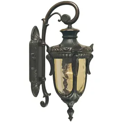 Außenwandleuchte Bronzefarben max. 100 Watt Wandlampe