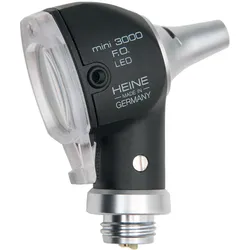 mini 3000 F.O. Otoskop-Kopf 2,5 V LED schwarz ohne Griff