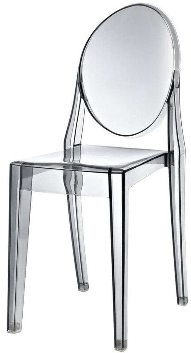 DS4U Elisabeth stoel transparant grijs