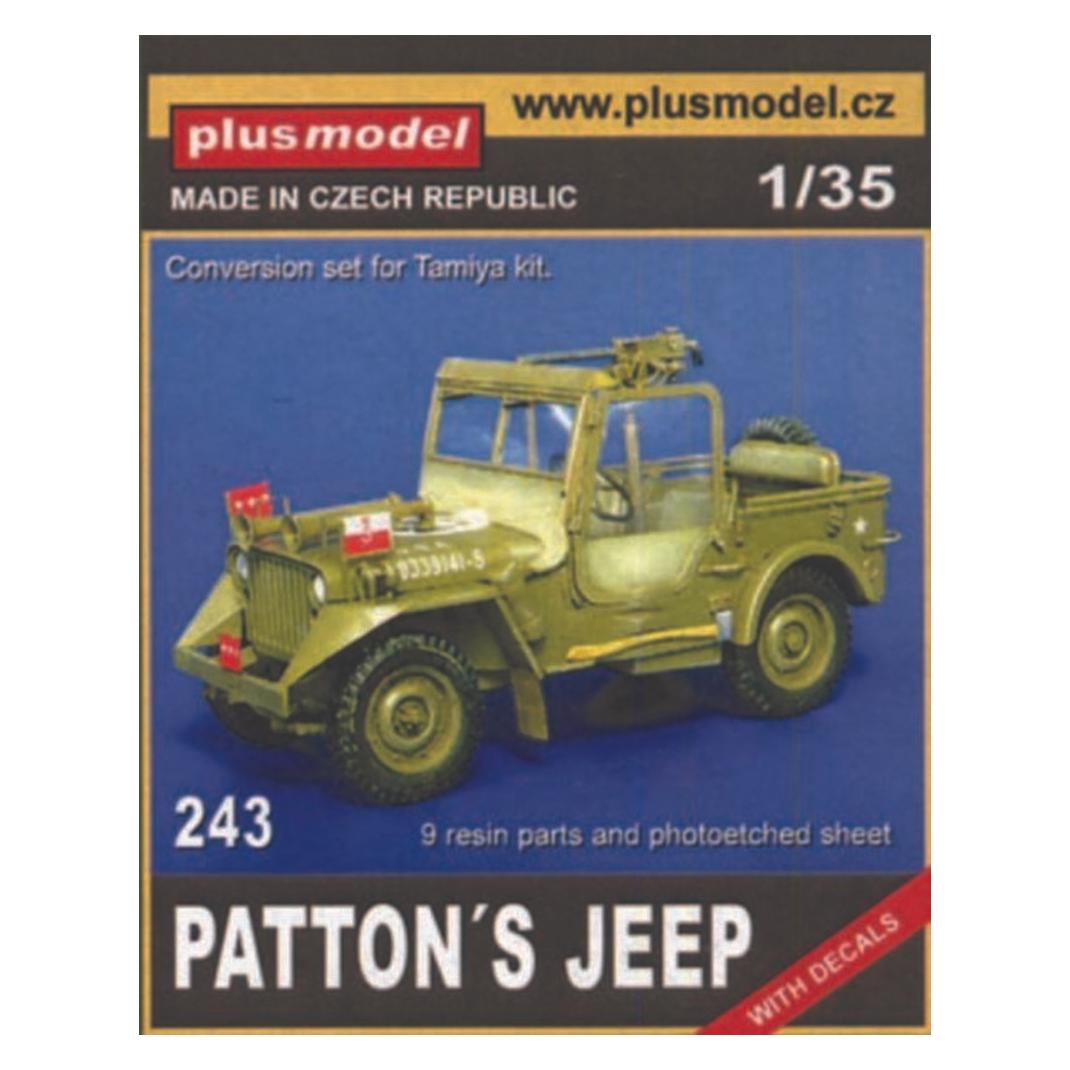 Plus Model Patton's Jeep für Tamiya Bausatz (23800261)