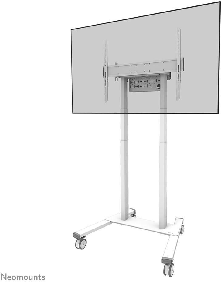 Neomounts FL55-875 Mobile Motorised Floor Stand for 55-100" Displays - White
