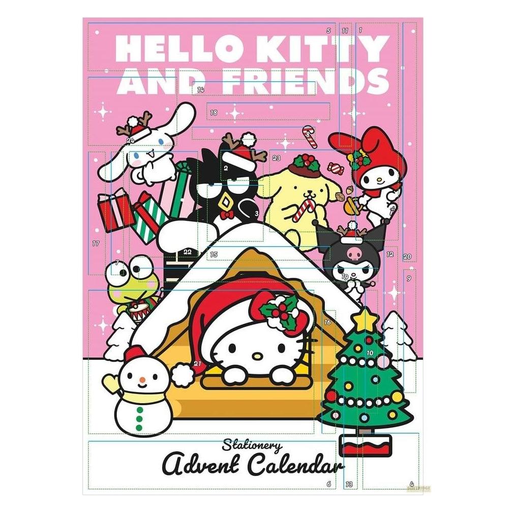 Pyramid Sanrio (2027) Calendrier de l'Avent Hello Kitty & Friends Présentoir (8) (8 Türchen) (SR2511436)