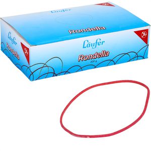 Läufer Rondella Nr.13 Gummiringe Ø 85mm rot 500g