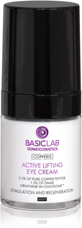 BasicLab Dermocosmetics Copperis lifting eye cream night 18 ml