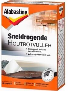 Alabastine Sneldrogende Houtrotvuller (2K) - 465 gram