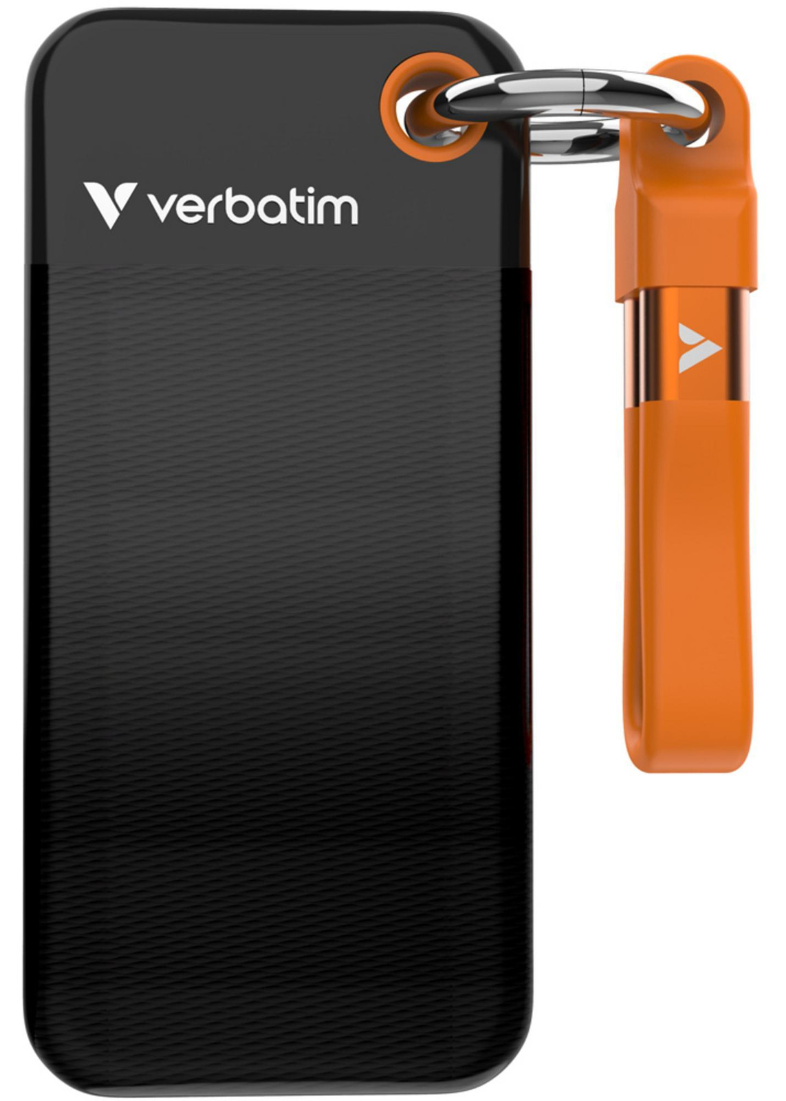 Verbatim Pocket Externe SSD 2TB - Zwart/Oranje