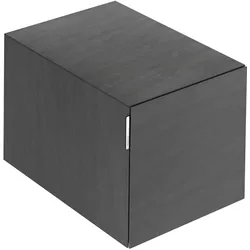 KEUCO EDITION 11 ART Sideboard, 1 Frontauszug, 400x350x490mm, 32541920400, Korpus/Front: Basalt Keramik / Basalt Keramik