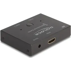 Delock Umschalter 2-1 8K 60 Hz HDMI, Anzahl Eingänge, Switch Box