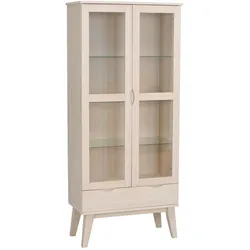 DAHEIM Vitrine Filippa Holz White