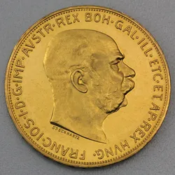 Goldmünze 10 x 100 Kronen "Franz Joseph I." 1915 Investmentpaket Nachprägung (Österreich)