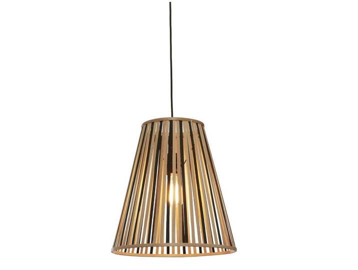 Hängeleuchte Merapi Naturfarben/Schwarz B: 40 cm