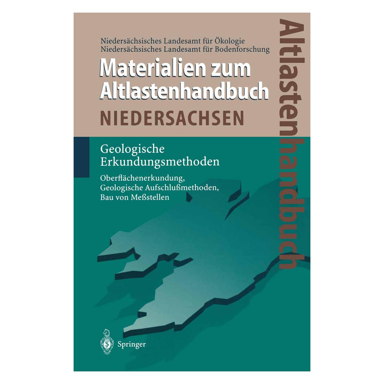 Springer Altlastenhandbuch des Landes Niedersachsen. Materialienband (Deutsch, Softcover, G Dörhöfer, G. Dörhöfer, H Röhm, H. Röhm, M Heinisch, M. Heinisch) (55507414)