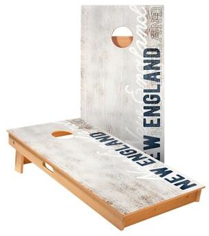Skip's Garage New England Vintage Gameday Cornhole Boards