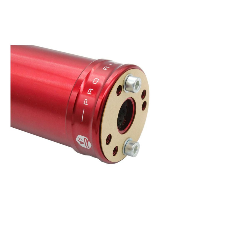 Silencieux d'échappement alu full rouge KRM Pro Ride 70-90cc