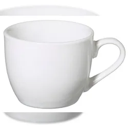 aro Teetasse, Porzellan, 200 ml, weiß, 6 Stück