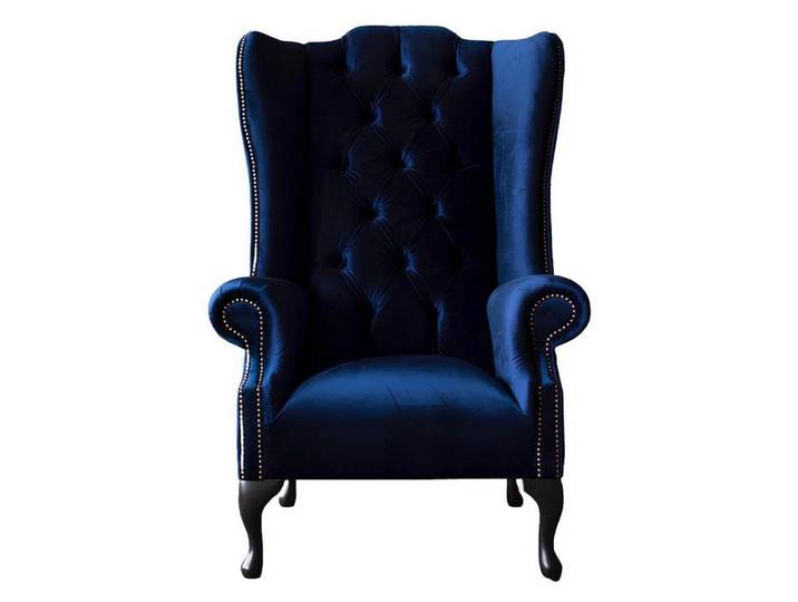 Xlmoebel Ohrensessel Ohrensessel im Chesterfield-Stil mit hochwertigem Textilbezug (1-St., Chesterfield Ohrensessel - 355), Hergestellt in Europa