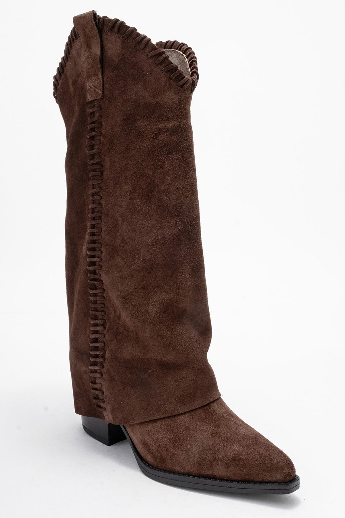 Clementina Leren Western Boot (Dames)