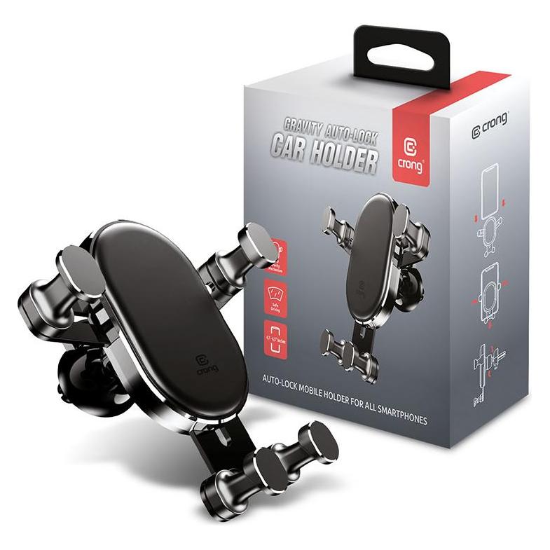Crong Gravity Auto-Lock CRG-CH5-BLK Autohalterung (CRG-CH5-BLK)