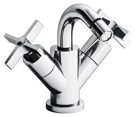 CASA39 Cristina Cross Road Zweiloch-Einlochhahn für Bidet CRICR32651