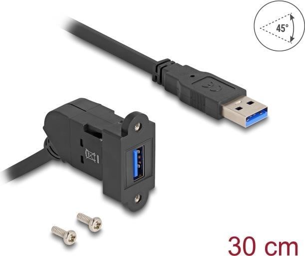 Delock USB-verlengkabel USB man naar USB vrouw