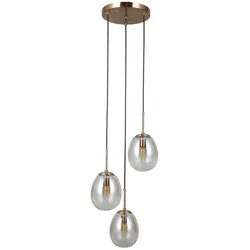Italux PND-40825-3-GD Pendelleuchte Meolo E14