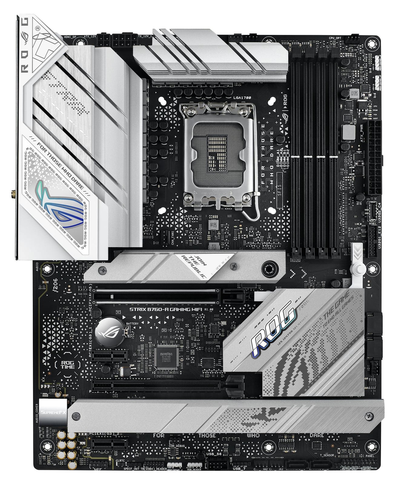 ASUS ROG STRIX B760-A GAMING WIFI Motherboard - Intel B760 LGA 1700 ATX