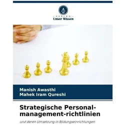 Strategische Personal-management-richtlinien, Schulbücher von Mahek Iram Qureshi, Manish Awasthi