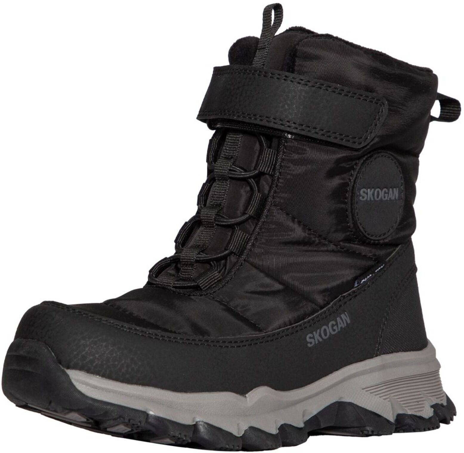 Snowboots SKOGAN "SKOGAN Stiefel Textil", Mädchen, Gr. 29, Textil, schwarz, Schuhe Snowboots