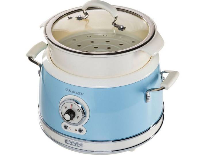 Ariete Dampfgarer Vintage Dampfgarer, blau