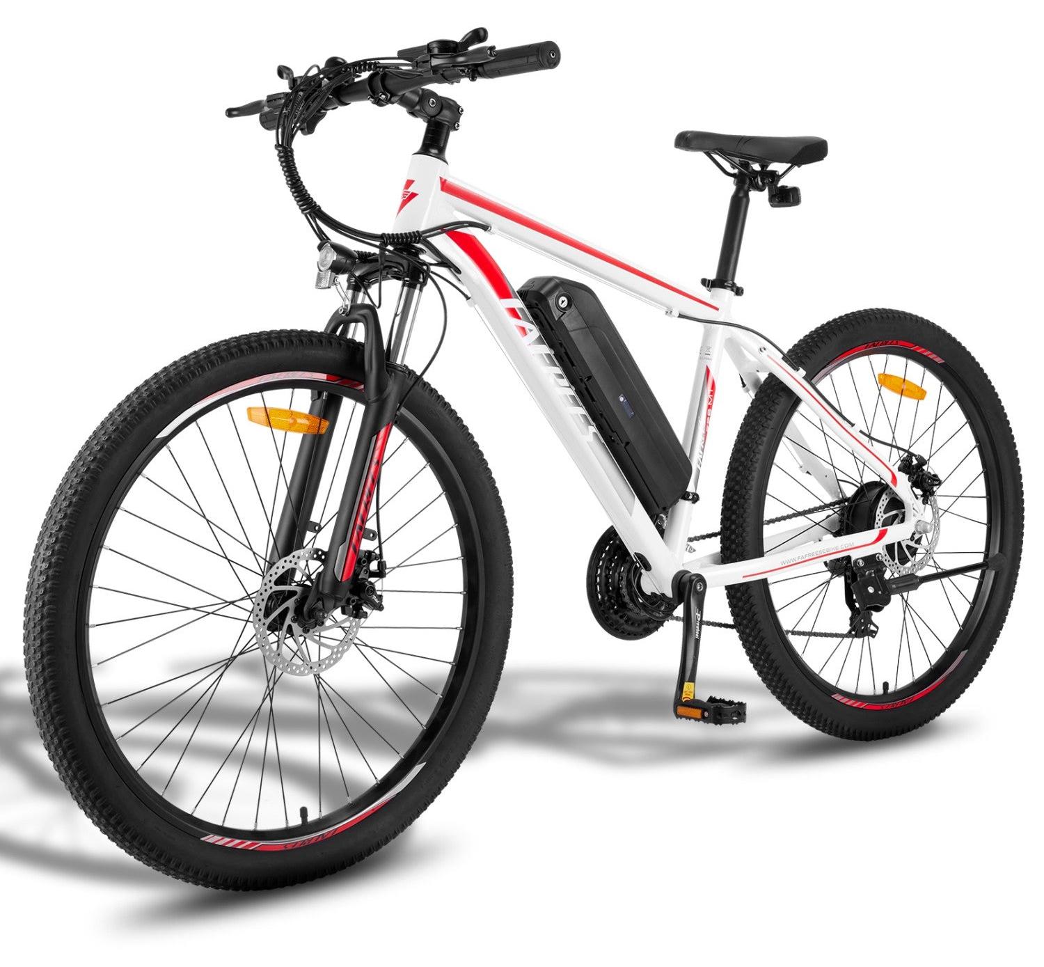 Elektrofahrrad | FAFREES | F28 MT | 250W 36V15Ah 27,5" Scheibe - Weiß-Rot