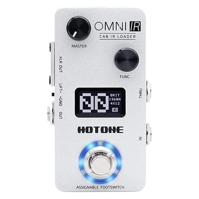 Hotone Omni IR Cabinet Impulse Response Loader effectpedaal (Bass, Gitarre) (HOTOMP6)