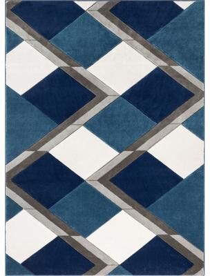 Well Woven Good Vibes Nora Modern Geometric Area Rug