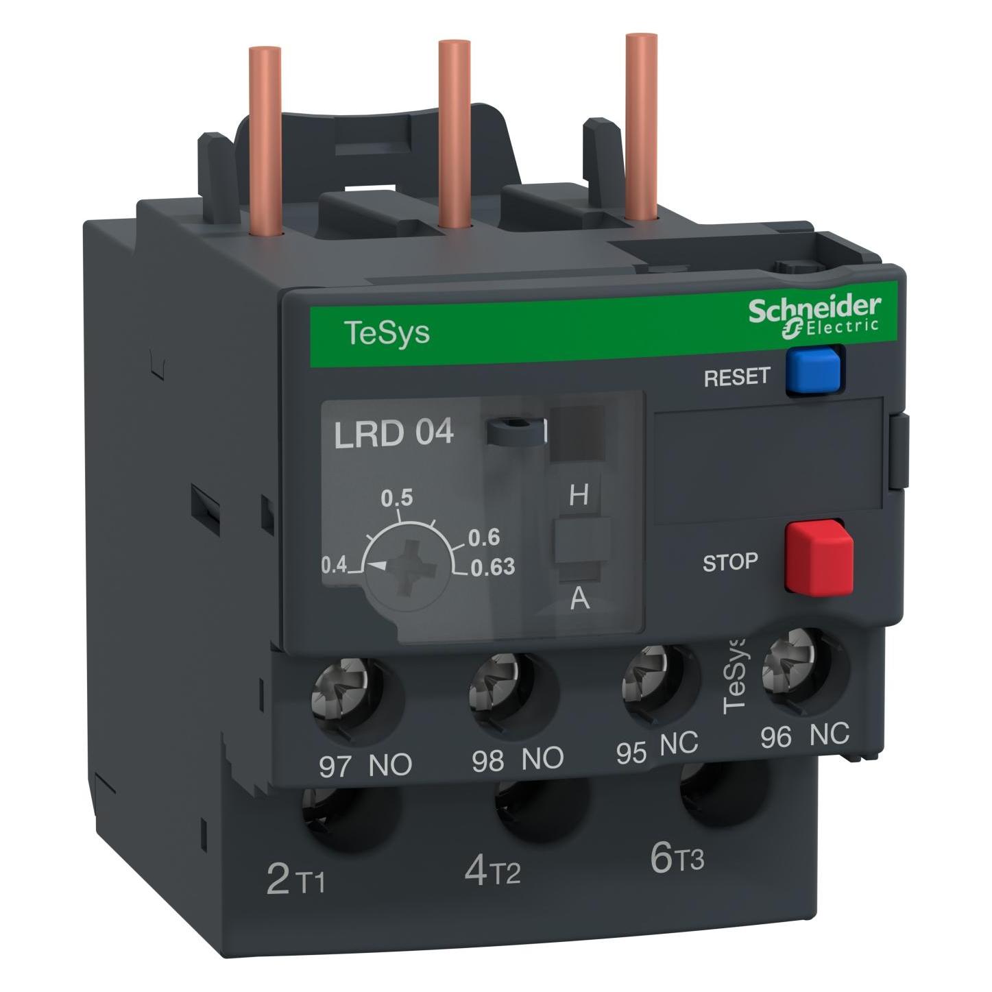 Schneider Electric Motorschutzrelais 0,63A (LRD04)
