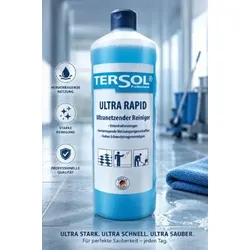 Tersol Ultra Rapid – Ultranetzender Reiniger für wasserabweisende Böden (1 Liter...